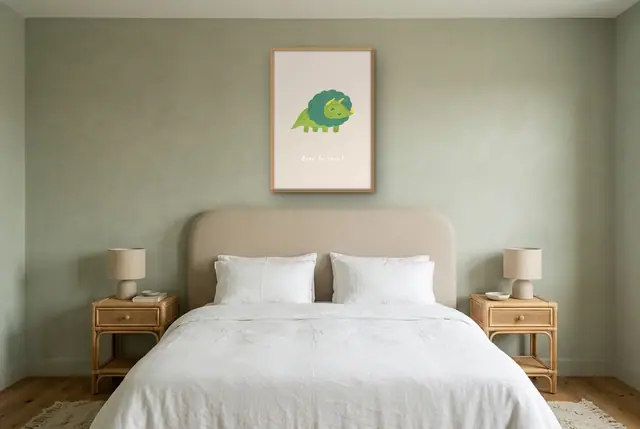 Born to Roar poster boven het bed