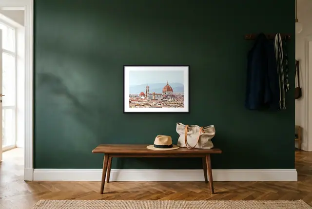 Florence Duomo poster in de hal